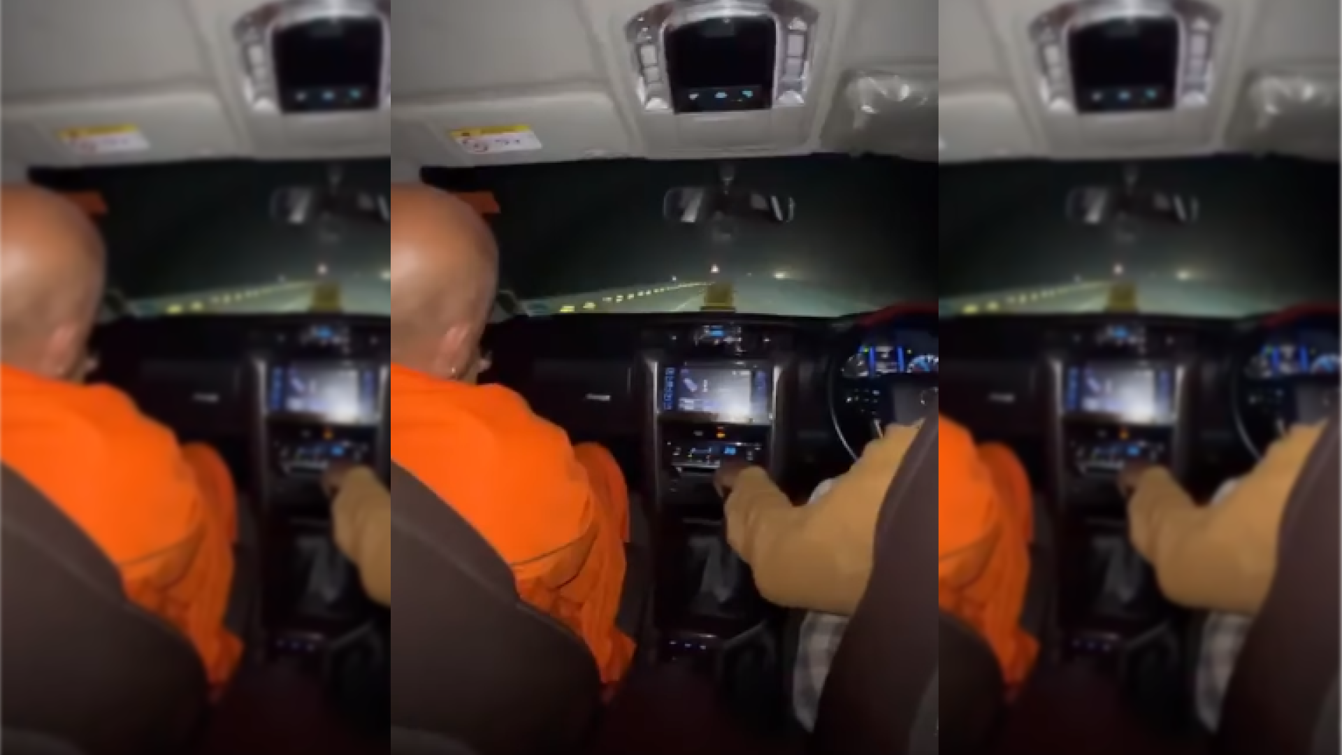 Man listening to Bhajan in a car in the viral video is not Yogi Adityanath… – FactCrescendo | The leading fact-checking website in India