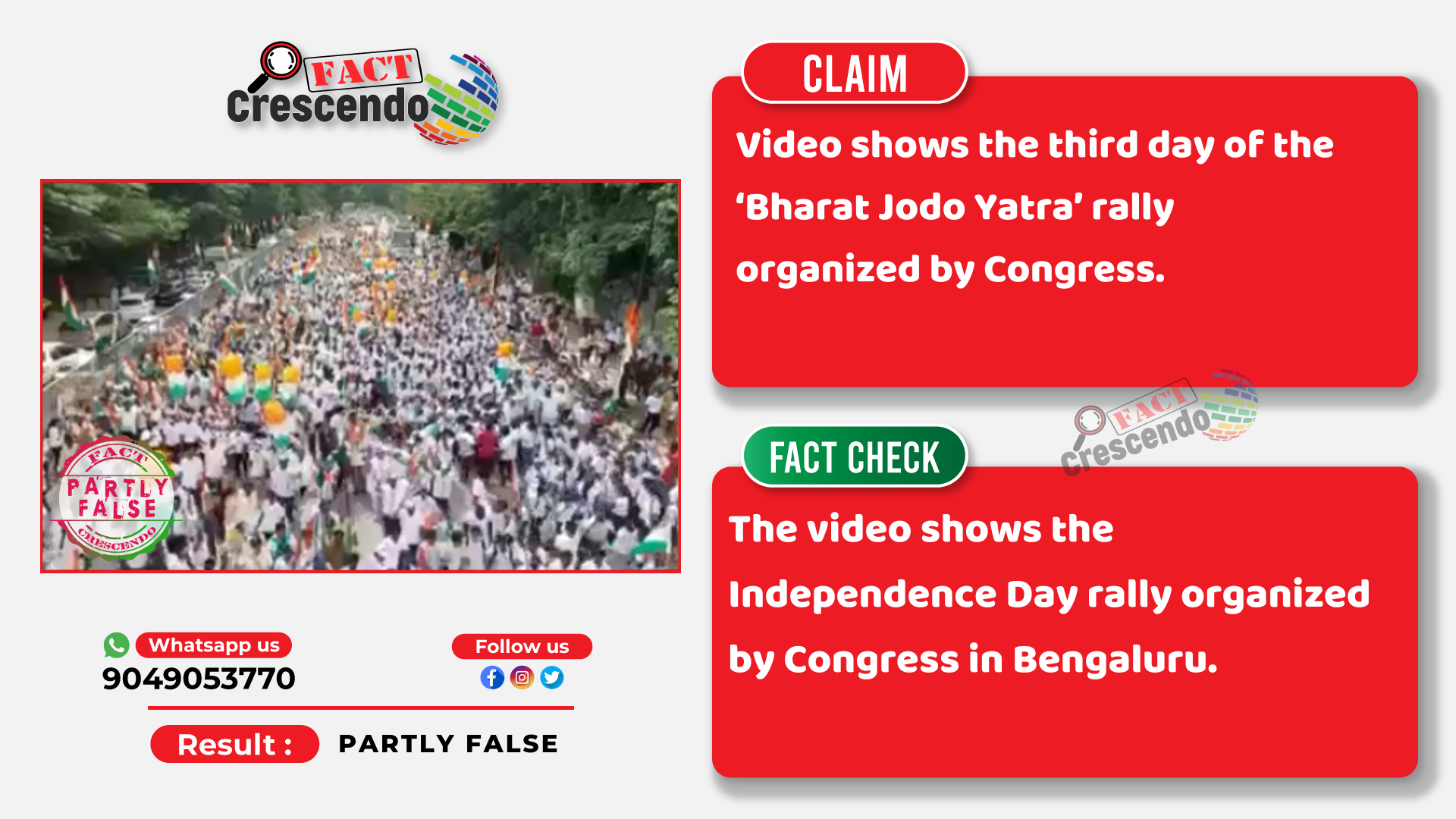 independence day rally india