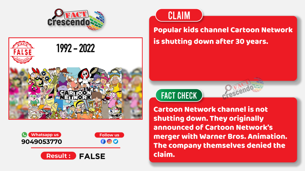 Cartoon deals network channel