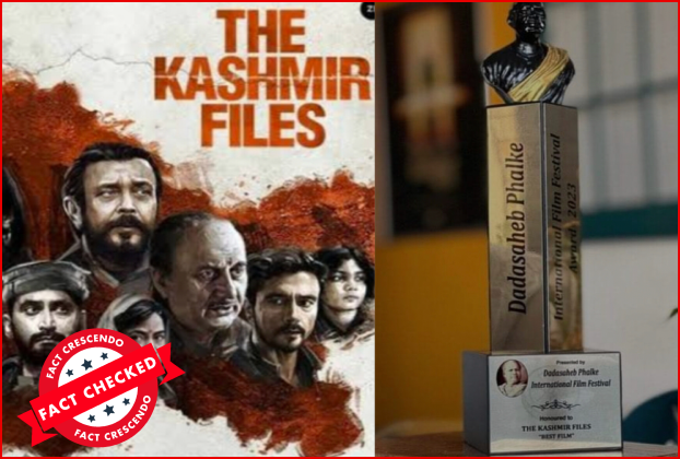 Is it true that the Kashmir files won the Dadasaheb Phalke award?  – FactCrescendo | The leading fact-checking website in India