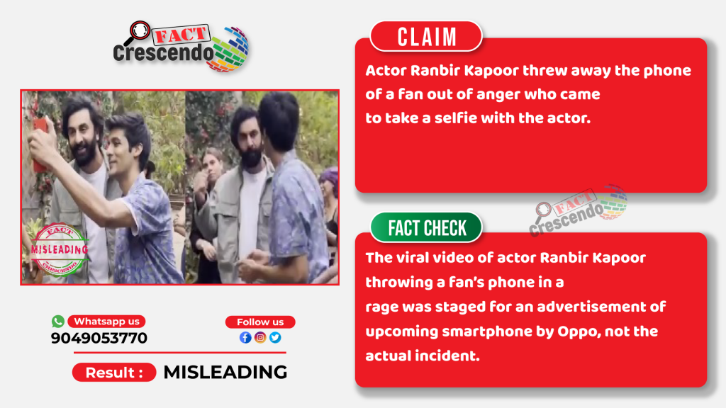 Did Ranbir Kapoor Throw A Fans Phone Out Of Anger Whats The Truth