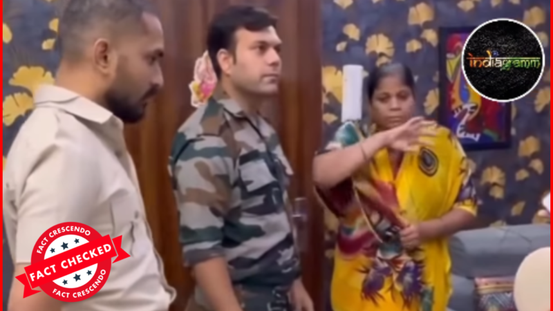 Scripted Video Going Viral As The Mother Of An Army Officer Being Mistreated.